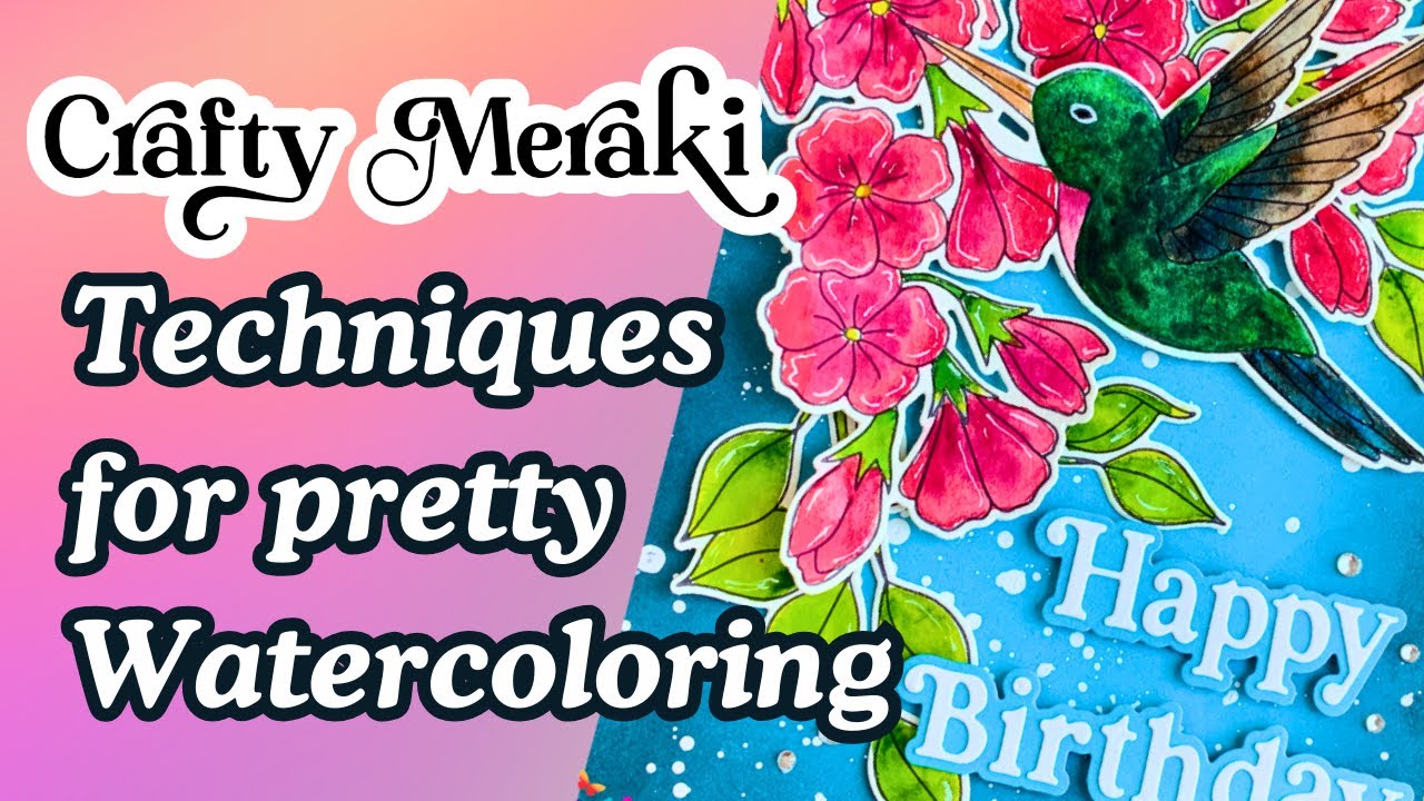 MIND-BLOWING Watercolor Results in Minutes with a Press-Tacular Plate