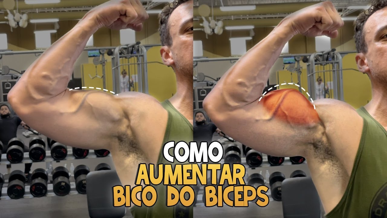 OS 2 EXERCÍCIOS PARA AUMENTAR A PONTA DO BÍCEPS| RÁPIDO E EFICIENTE