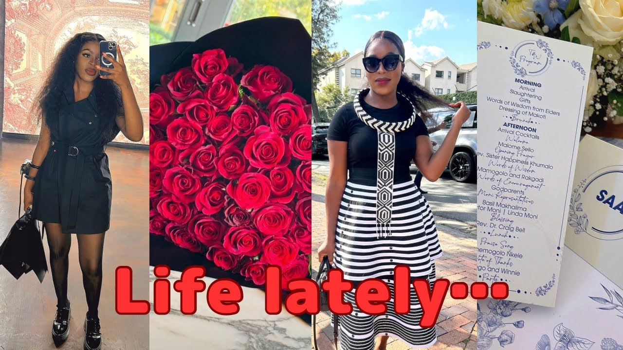 Life lately| what a busy vlog sana| Zandile Mfazwe| South African YouTuber