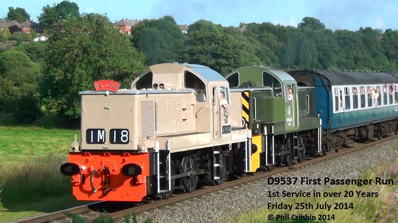 D9537 First Run - 25th July 2014