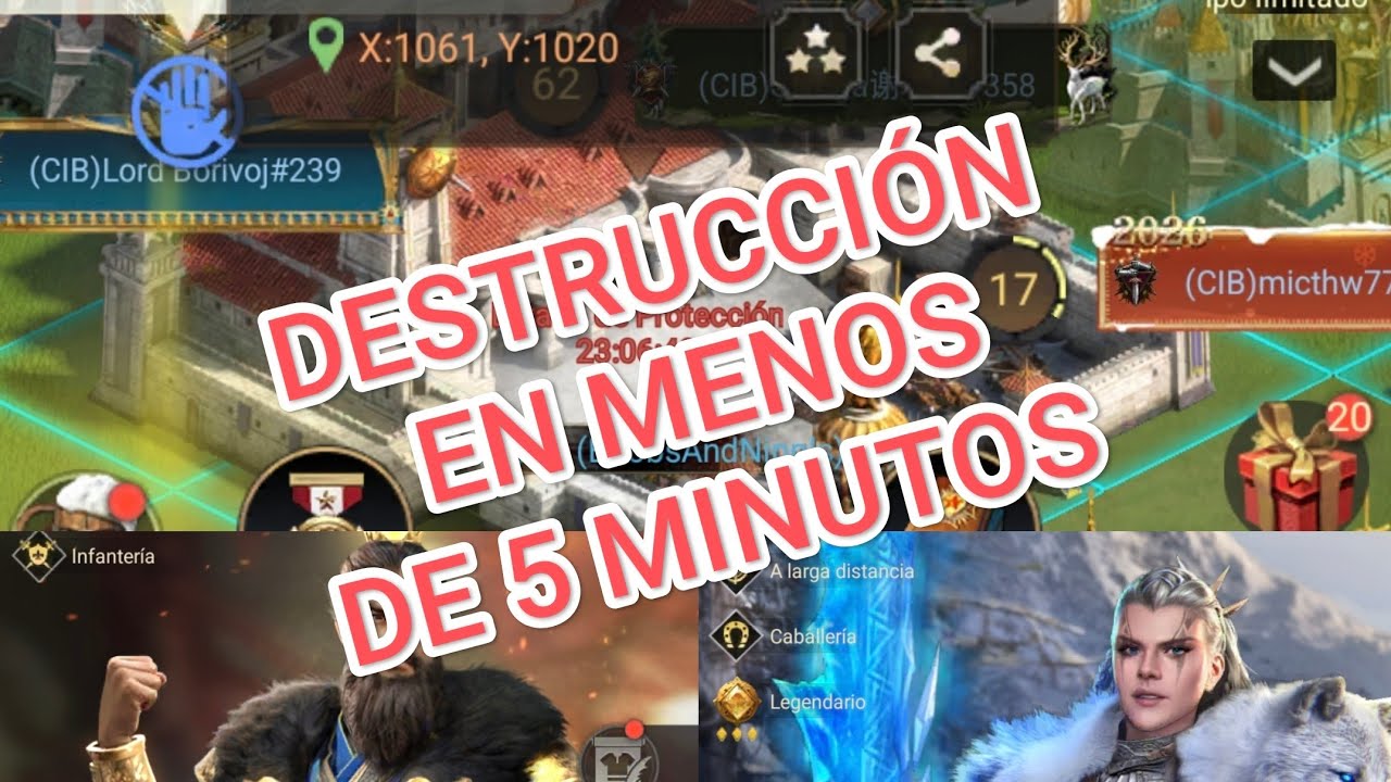 Max destrucción/ Gatsu. / Eden / rise of castles.