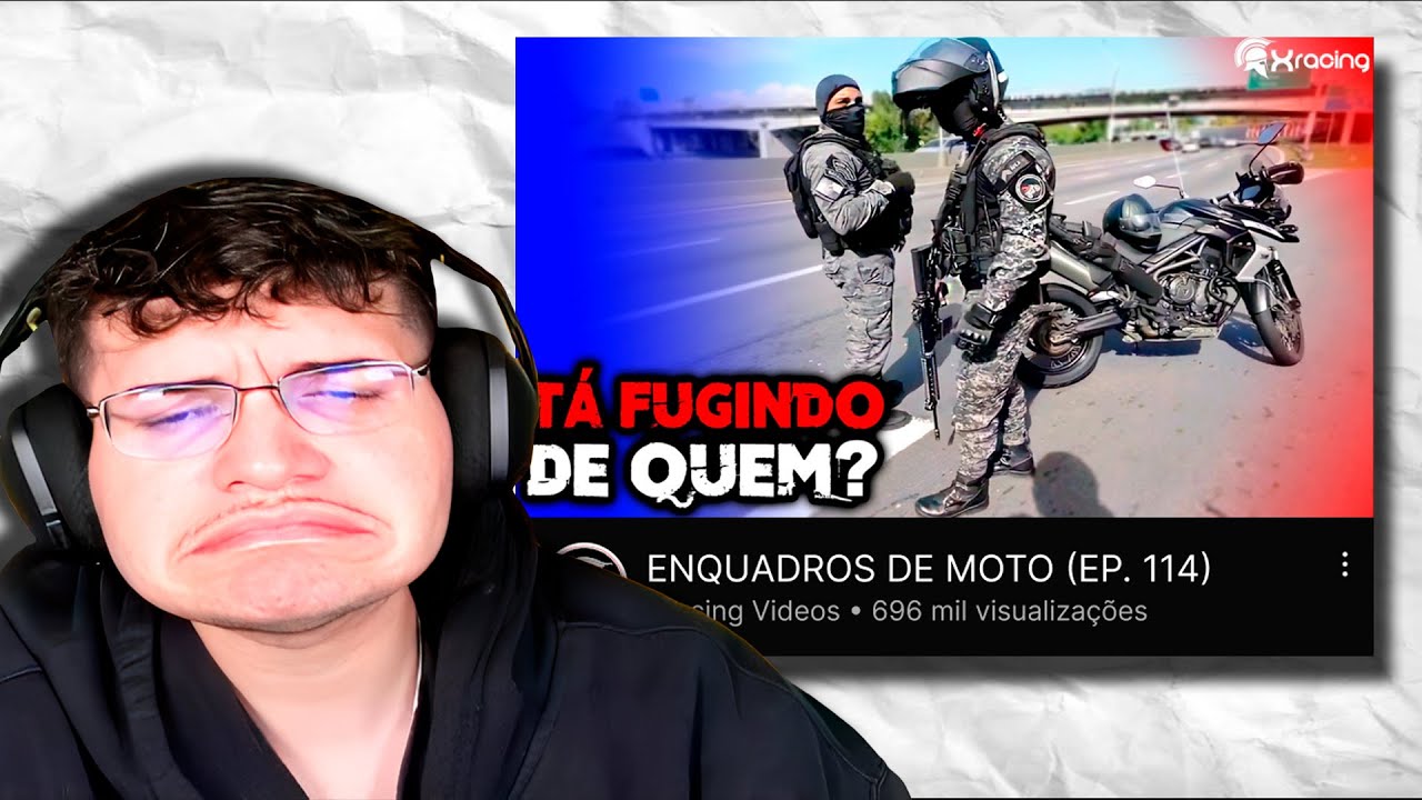 CAIOX REAGINDO A ENQUADROS DO XRACING EP. 114 | React