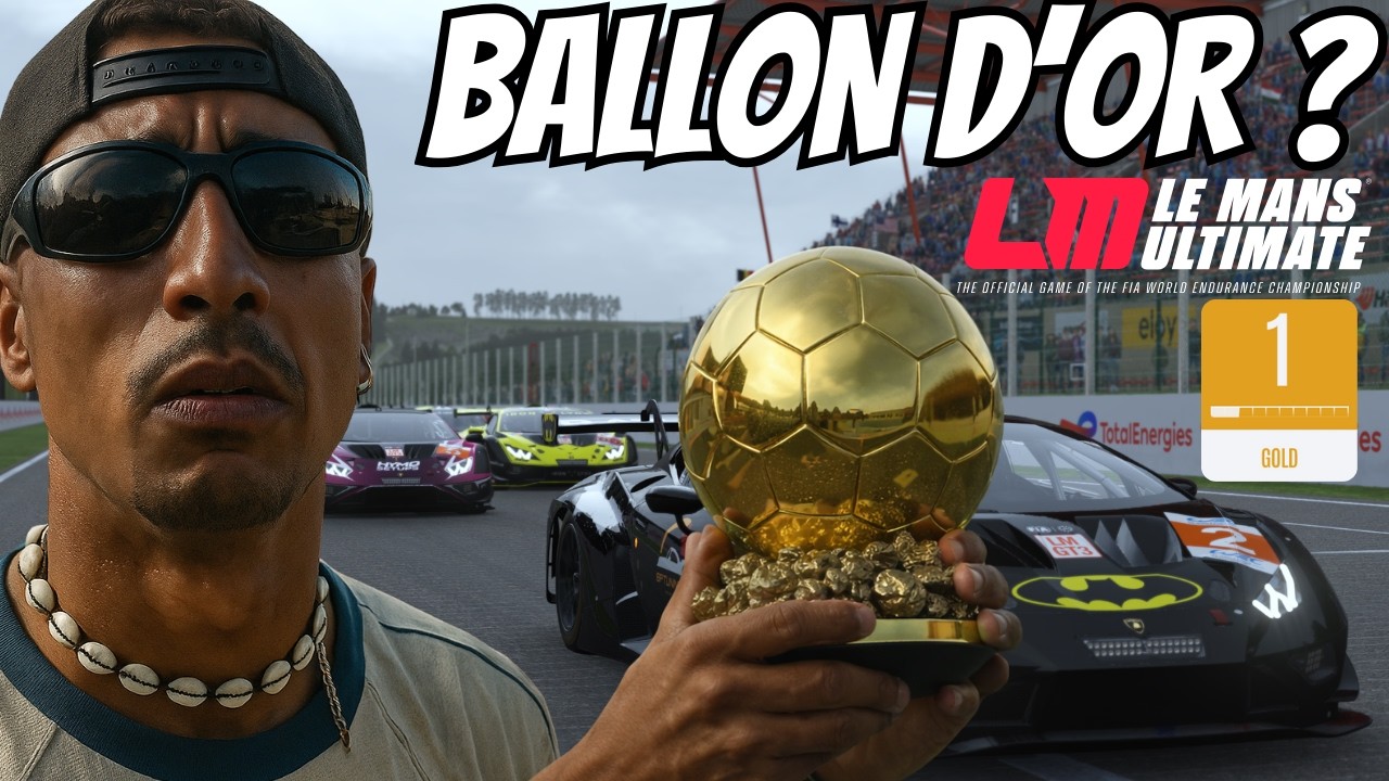 Je suis GOLD Driver Rank et j'éssaye de garder mon ballon d'OR Le Mans Ultimate les nerfs sont tendu