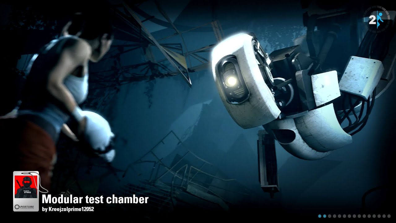 Modular test chamber by Kreejzolprime12052 [Portal 2 - Community Chamber]