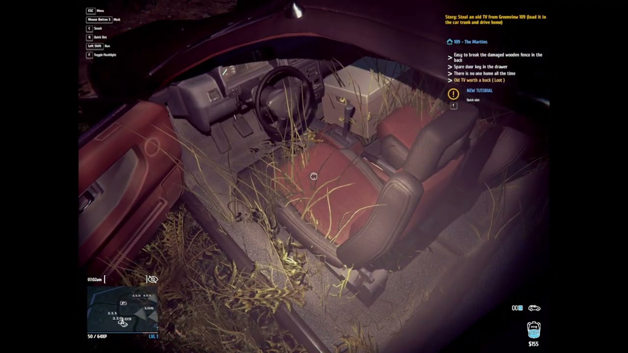 I stole pumpkins and candy in thief simulator?!