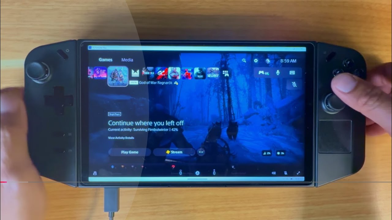 Как настроить приложение Chiaki (PS5 Remote Play) на моем Lenovo Legion Go