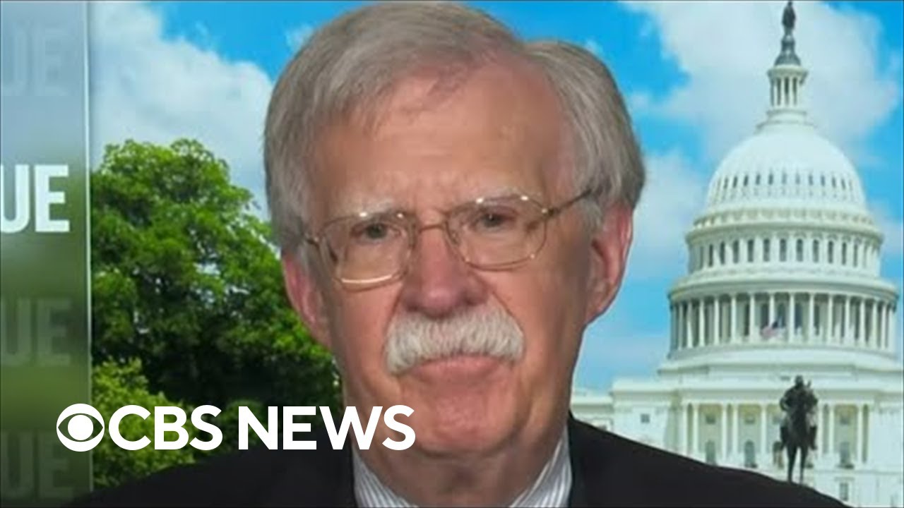 Former Trump national security adviser Bolton reacts to Ukraine-Russia conflict