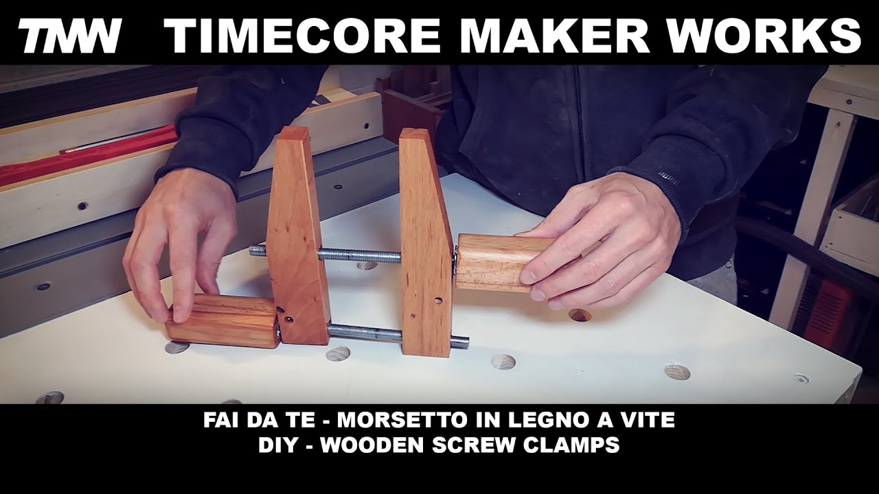 Fai da te - Morsetto in Legno a Vite