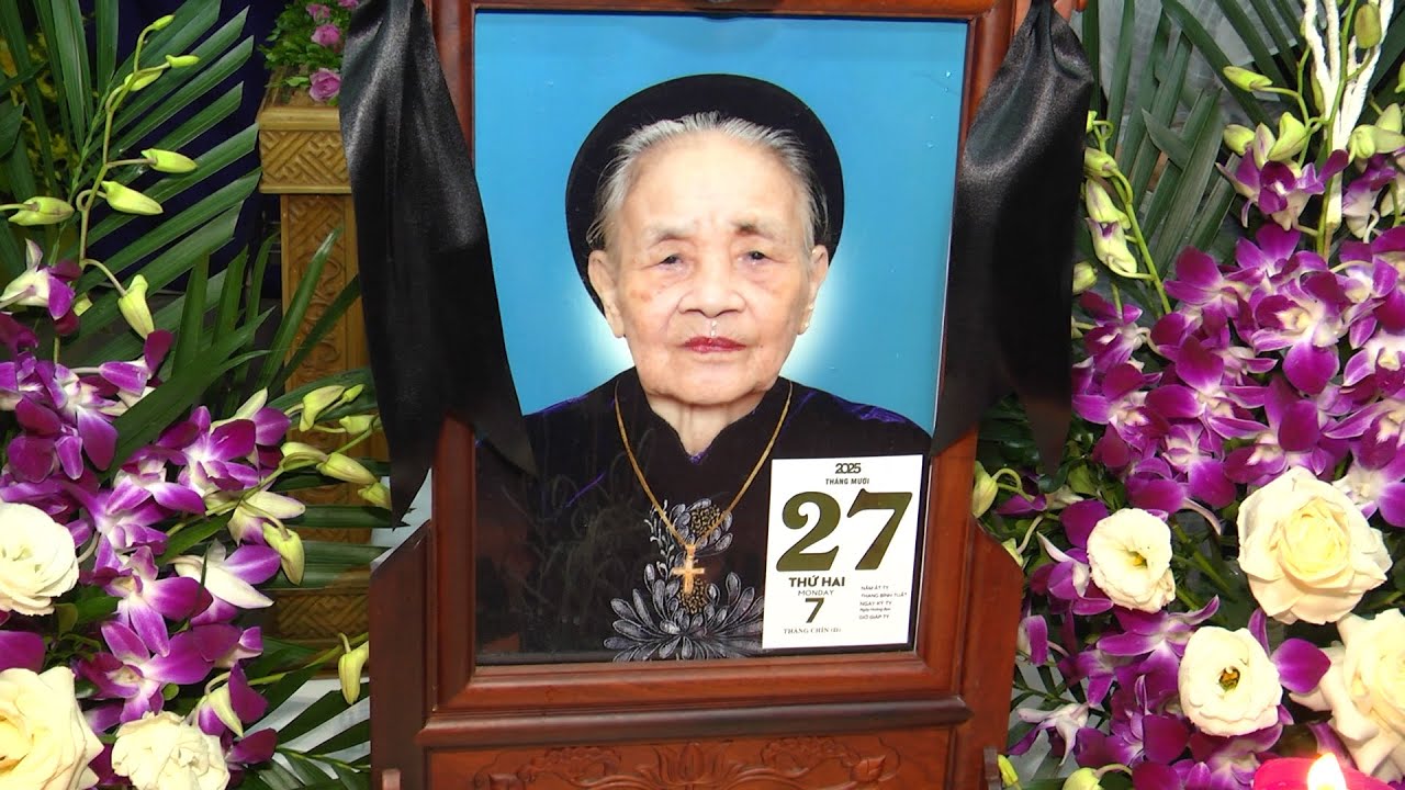 LỄ TANG CỤ CECILIA NGUYỄN THỊ QUÝ - GIÁO XỨ PHÙNG KHOANG