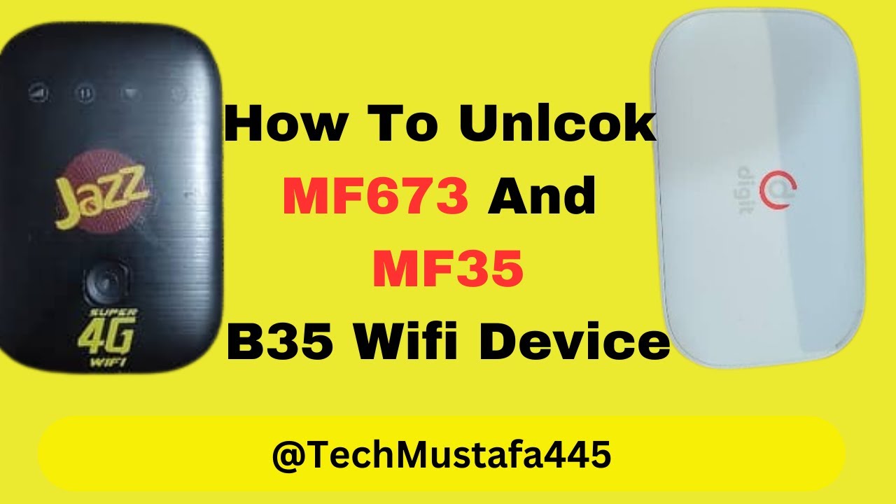 JAZZ MF673 M10 Unlock For All Networks || JAZZ MF673 4G Cloud Unlock All Versions Free File