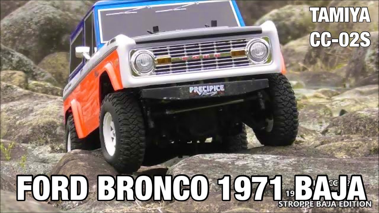 タミヤCC-02フォードブロンコが欲しくなるビデオ　WANT CC-02? FORD BRONCO 1971 BAJA