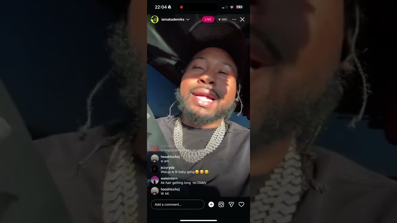 Dj akademik response to Ari fletcher 