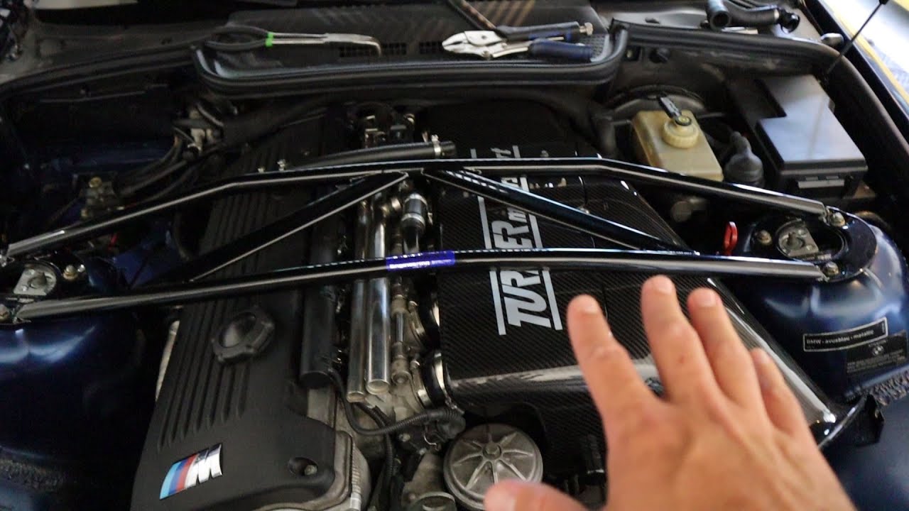 BMW E36 M3 с двигателем S54 получает впускную систему CSL от Turner Motorsports! Установка впускн...