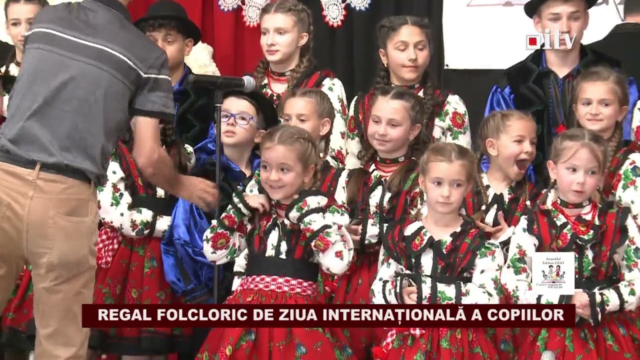 REGAL FOLCLORIC DE ZIUA INTERNAȚIONALĂ A COPIILOR