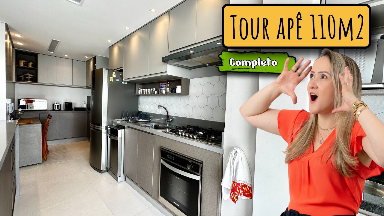 Prieto Móveis - Tour apê de 110m2 totalmente planejado por arquiteto - SOB MEDIDA #cozinhaplanejada
