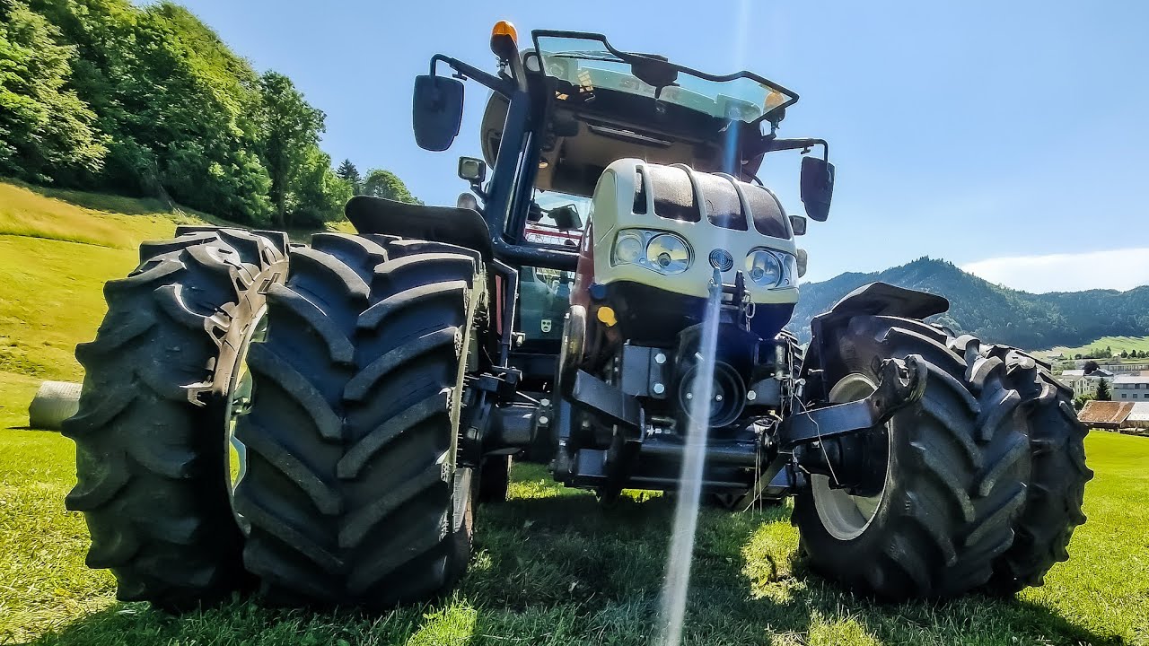 Why do tractors have so many tires? (Farming The Alps #14)