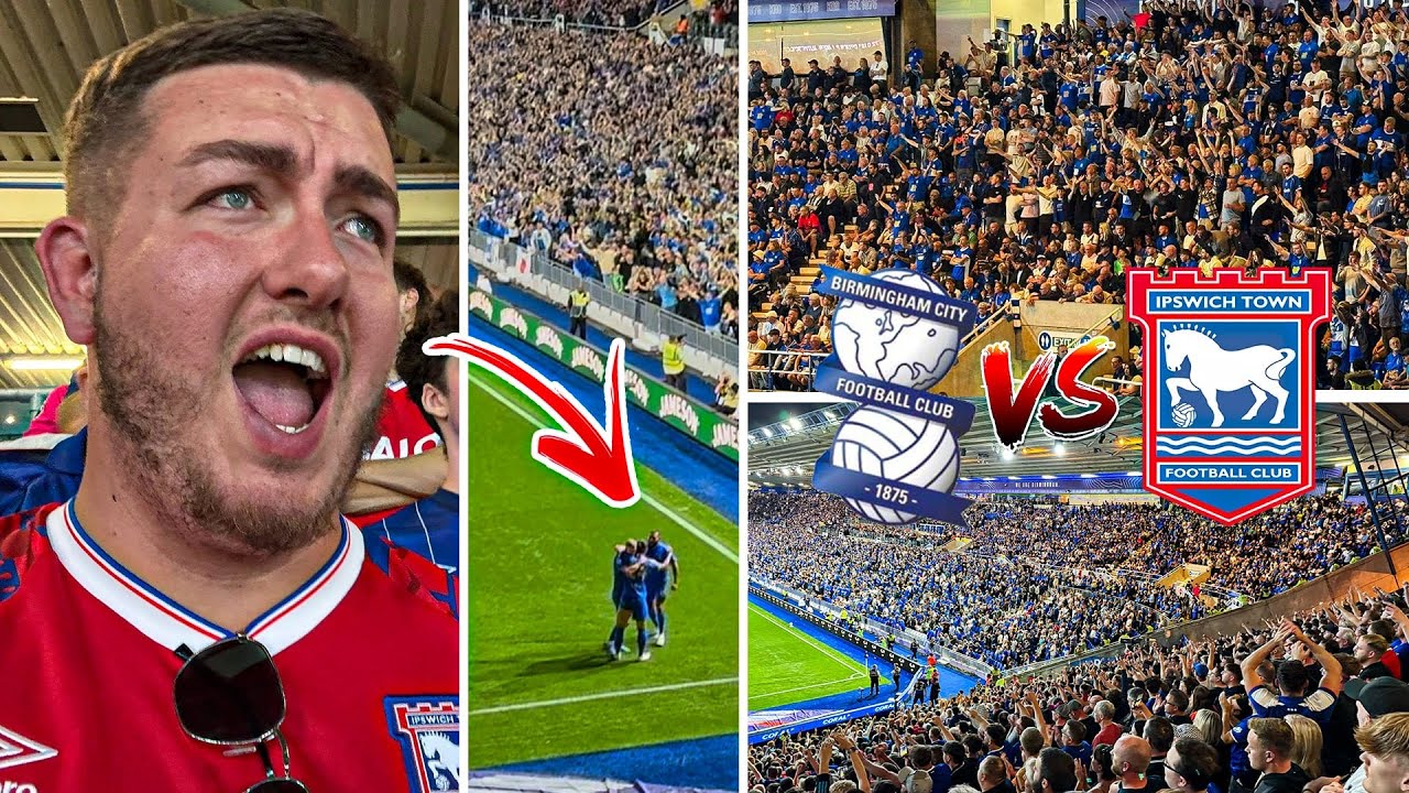 The MOMENT IPSWICH Score 95th Minute Penalty to draw to BIRMINGHAM CITY