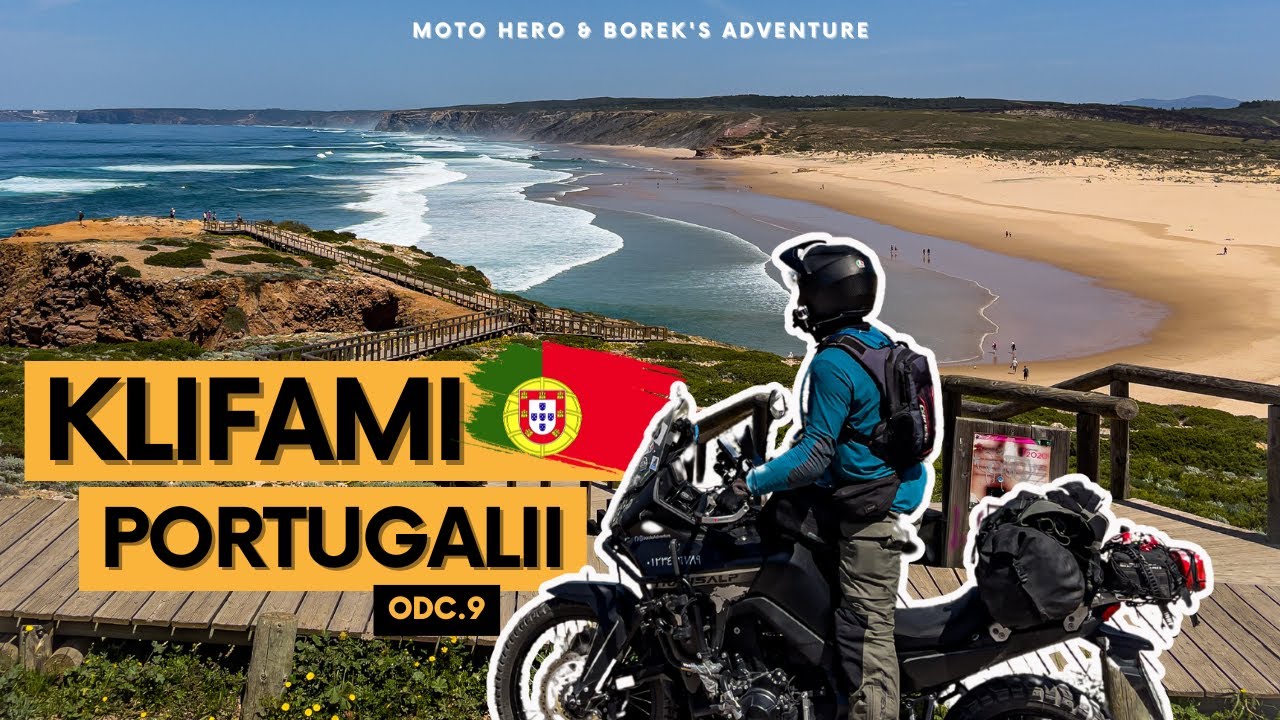 Klifami Portugalii - Sao Vincent Cape - Carrapateira - Portugal 2024 - Honda XL750 Transalp
