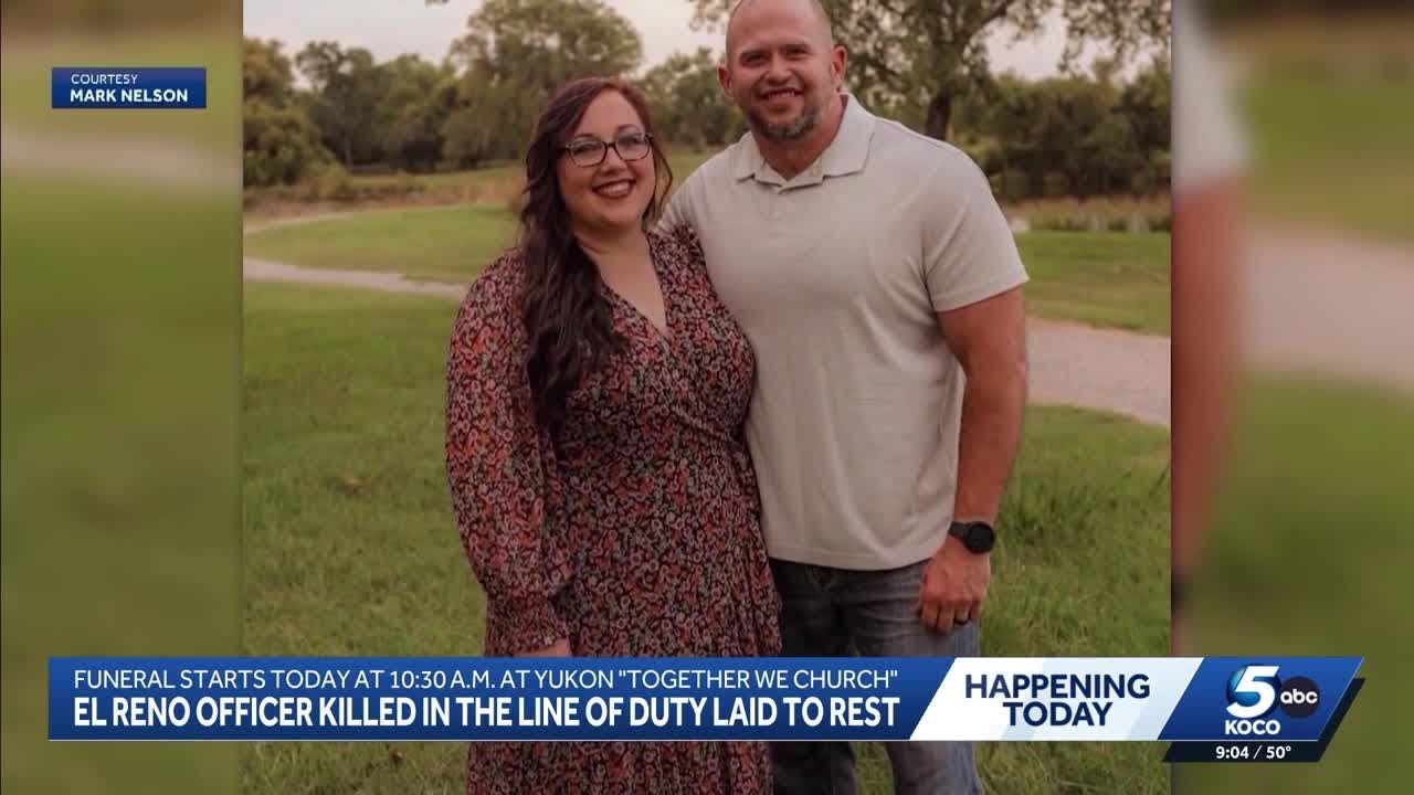 El Reno police officer killed in line of duty to be laid to rest Monday