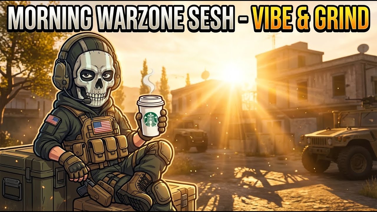 Morning Warzone Sesh - Vibe & Grind pt1 (I had serious fps issues)