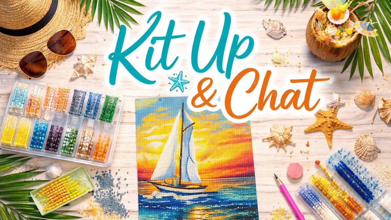 Diamond Painting Kit Up & Chat | Sailboat Mini From My Biggest Amazon Haul | Diamond Art