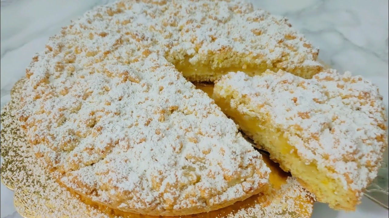 SBRICIOLATA ALLE MELE🍏in 5 minuti, ricetta facile e super golosa!!!