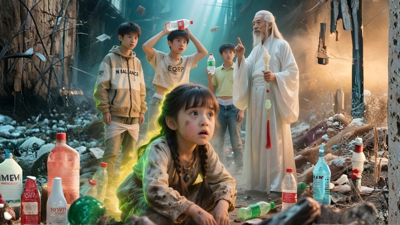 Niña de 5 años, recogiendo basura y acosada, se encuentra con su misterioso y rico maestro.