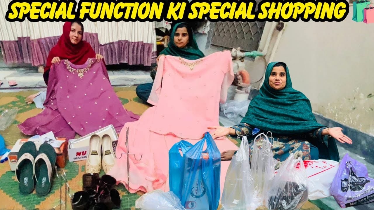 Soecial function keliye itni shopping karli❤️✨💐