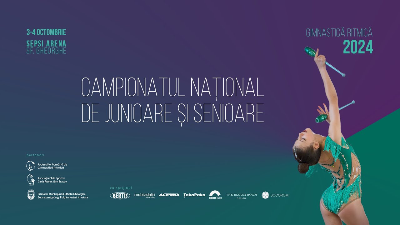 Campionatul Național de Junioare și Senioare la Gimnastica Ritmica 2024 (Sf. Gheorghe)