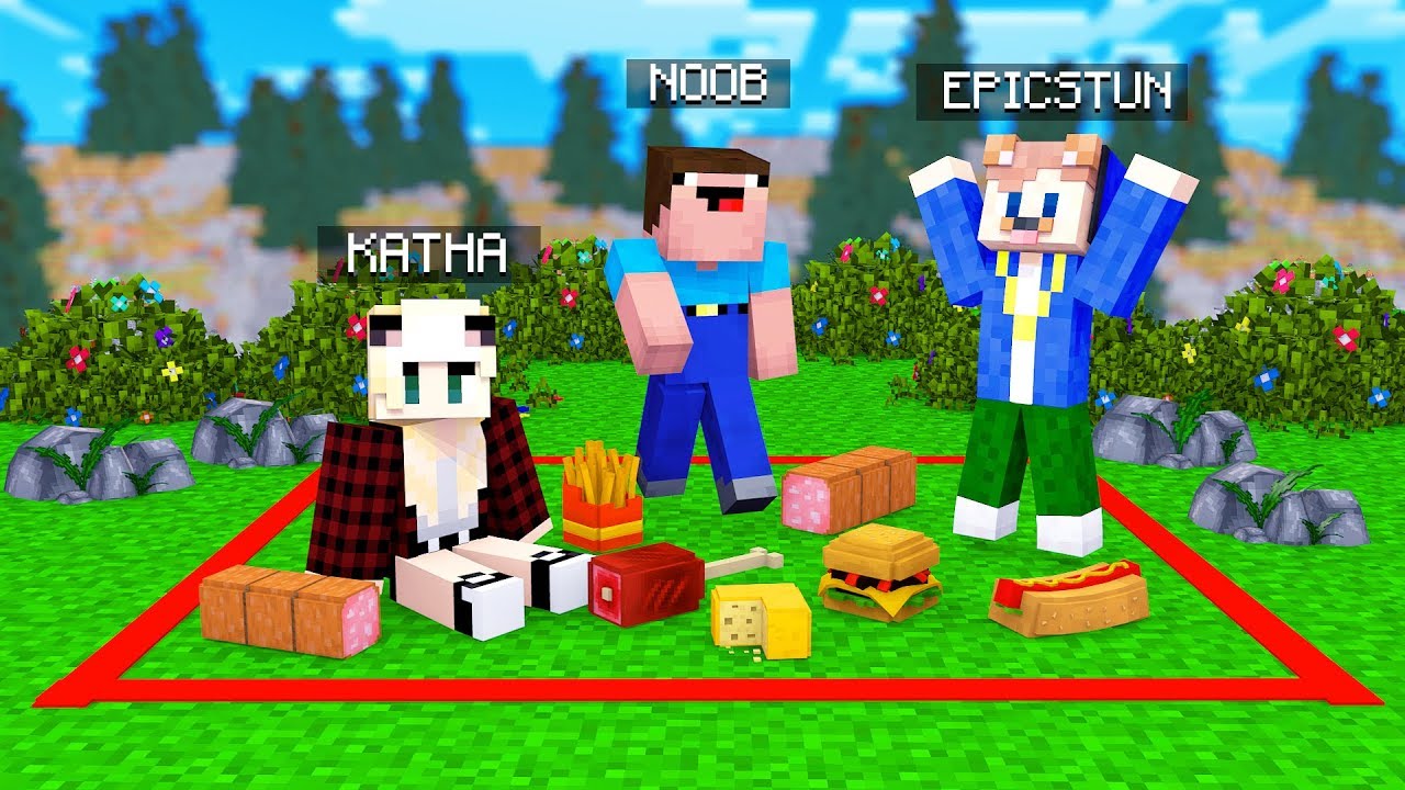 VERLASSE NIEMALS DEIN VIERECK IN MINECRAFT!