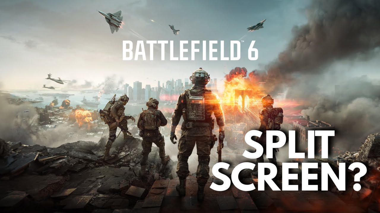 Можно ли играть в режиме разделенного экрана в Battlefield 6?