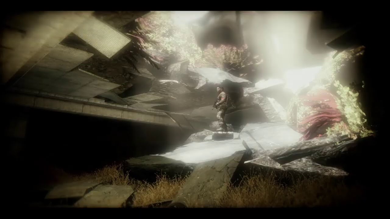Terminator salvation co-op split screen gameplay part 1 No commentary...