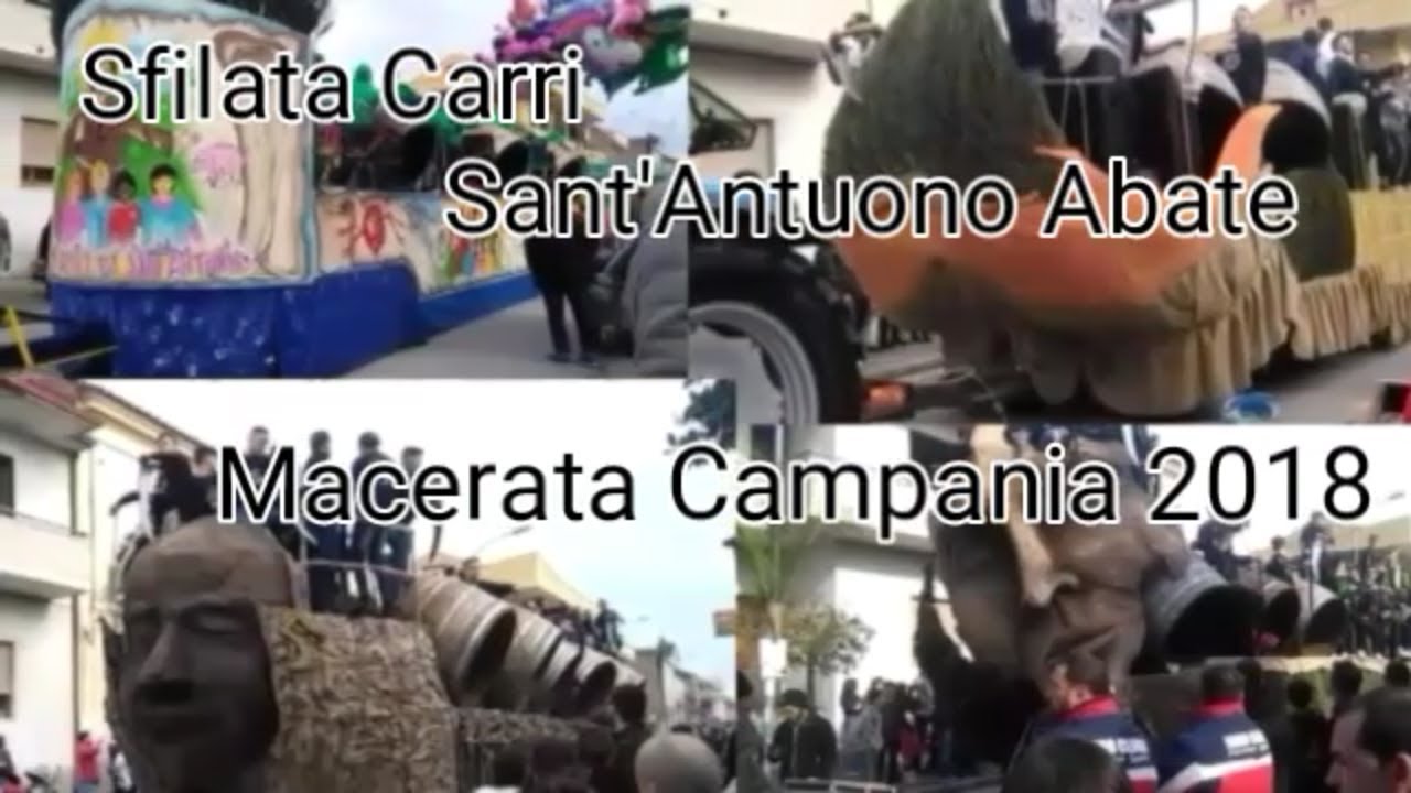 Sfilata Carri Macerata Campania 2018
