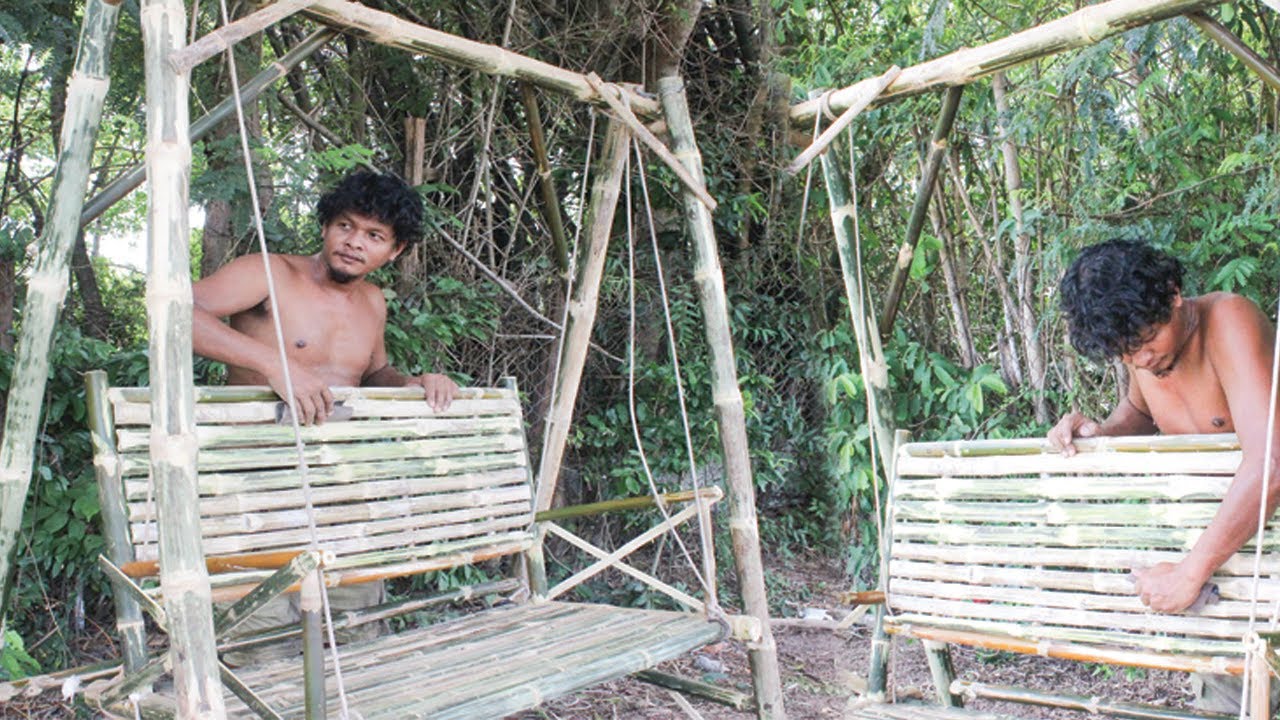 How to Make Bamboo Swing Chair