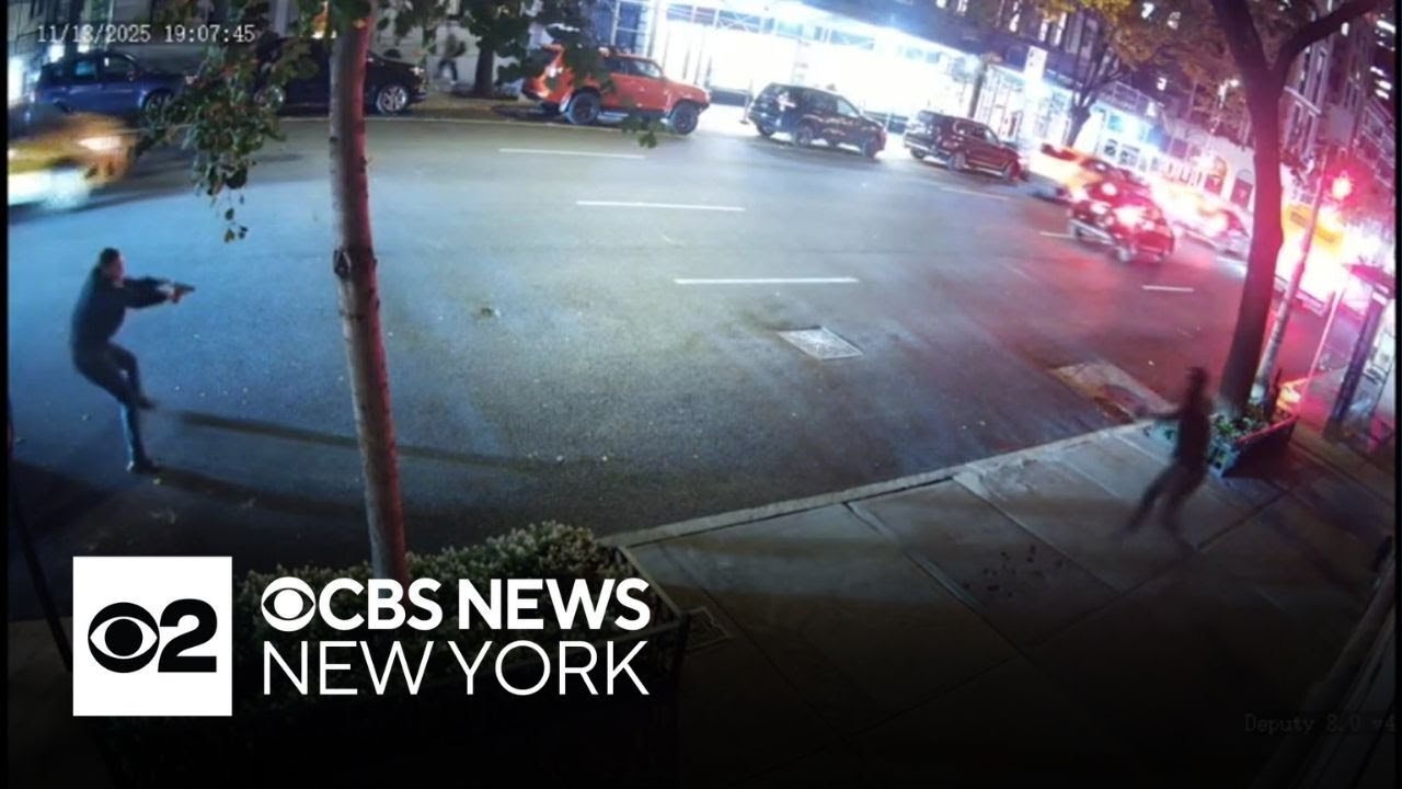 New video shows NYPD confronting armed suspect on Upper East Side