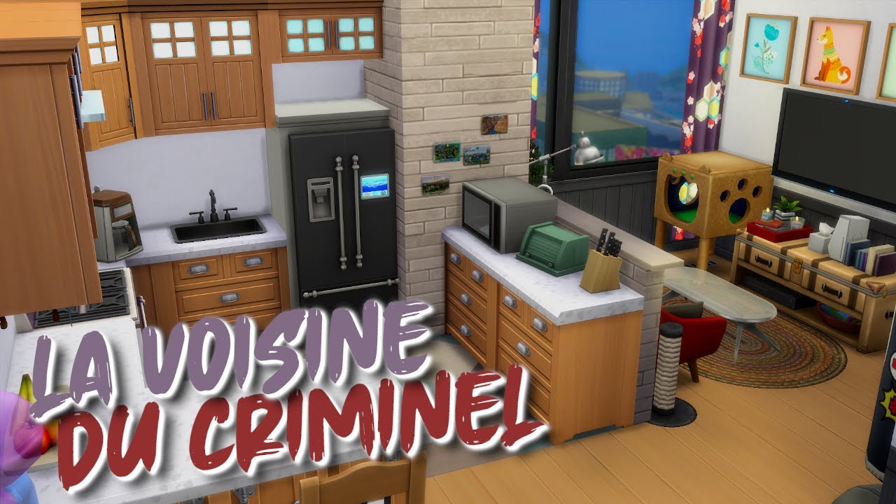 Rénovation d'appart' : La voisine du criminel 🔪 [2/2] || Speed Build Sims 4