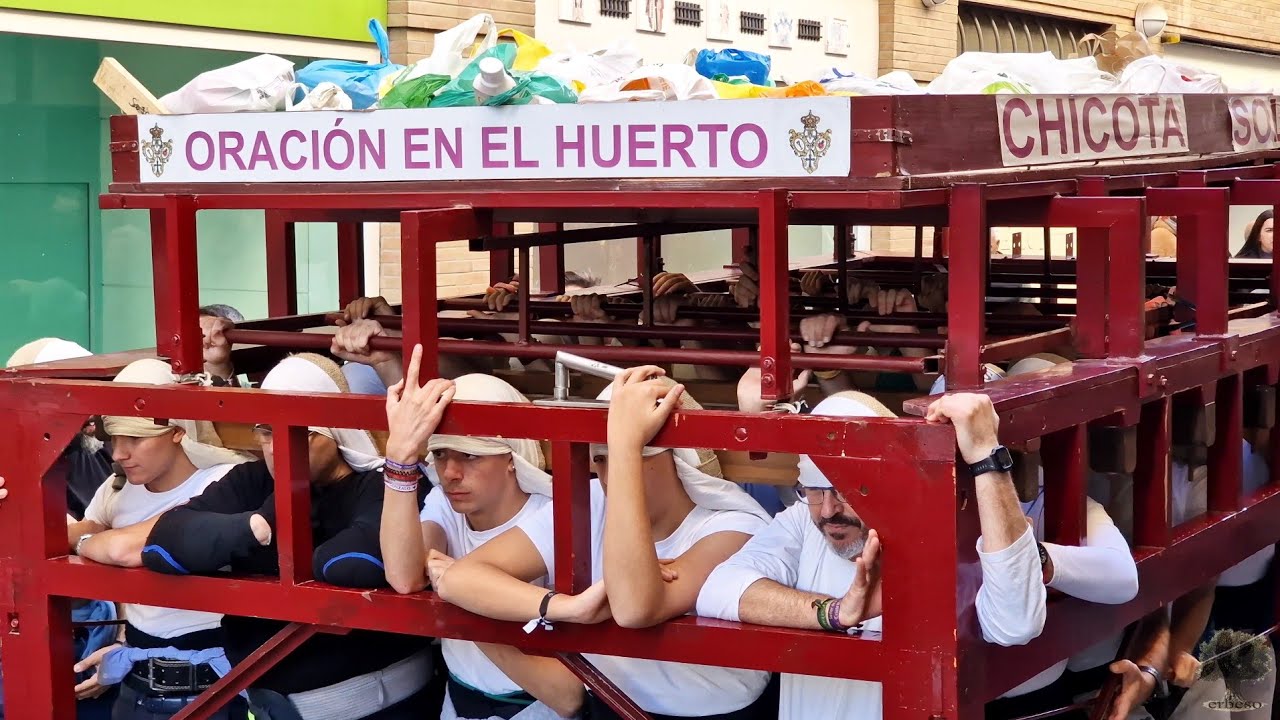 Ensayo Solidario del Misterio de la Oración en el Huerto de Dos Hermanas - AM Estrella