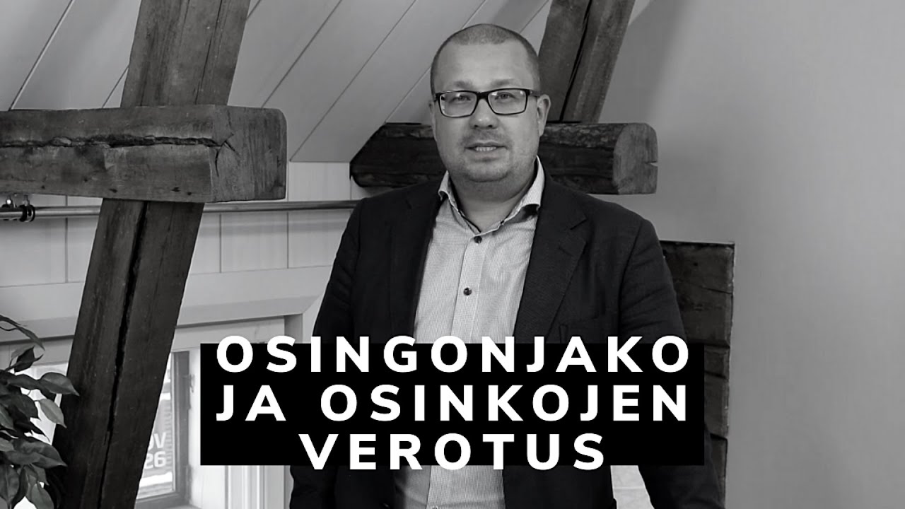 Osingonjako ja osinkojen verotus