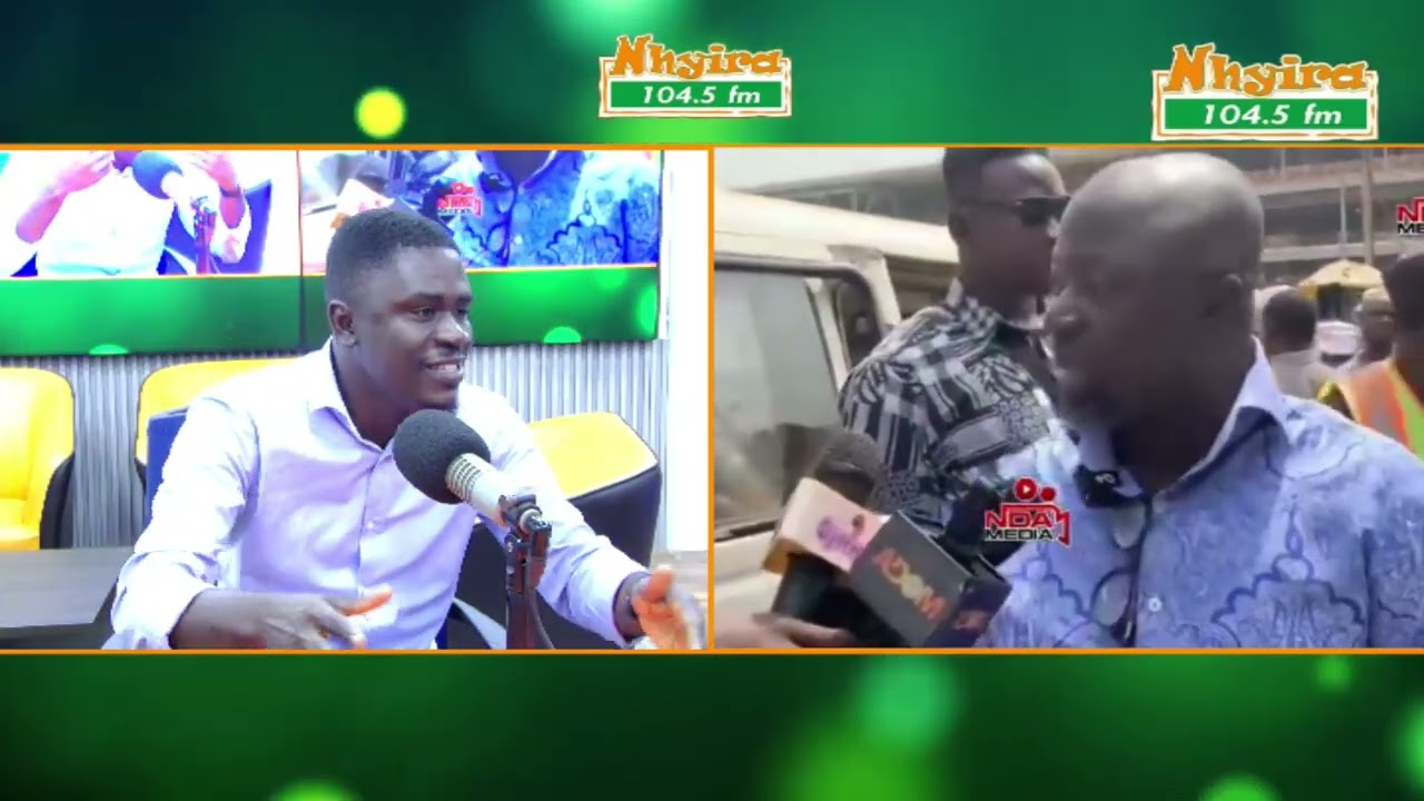 WOW! 🤩 Eugene And Akokoa Can't Hide Their ADMIRATION For KMA Mayor, Zuba, For His Great Works!