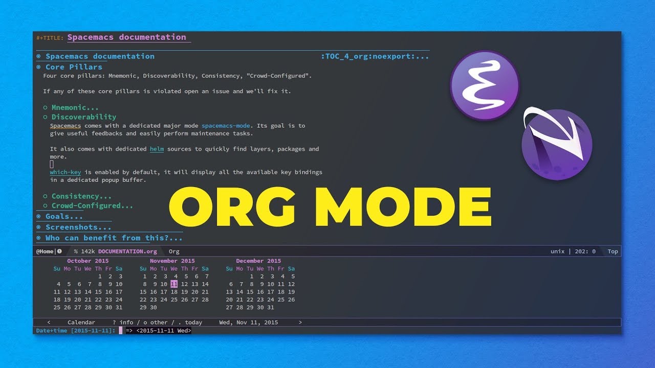 Режим Org: руководство по началу работы для Emacs и Spacemacs
