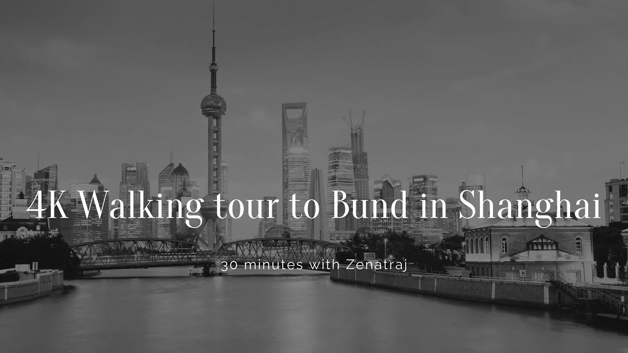 4K Walking tour with Zenatraj in Shanghai