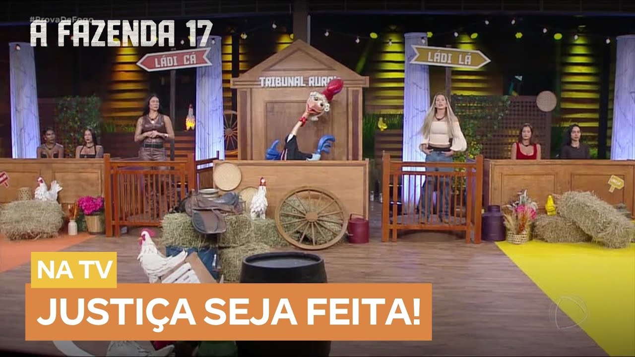 Rayane e Saory têm embate acalorado no Tribunal Rural | A Fazenda 17