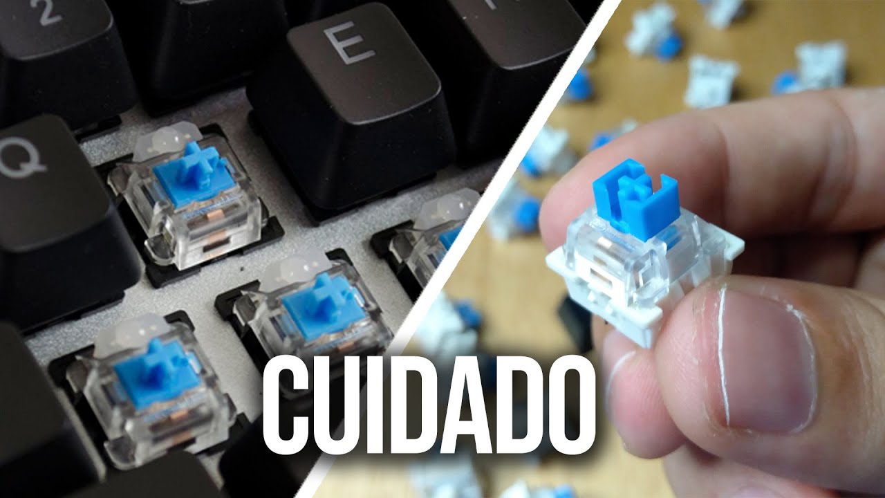 El gran problema de los teclados mecánicos!!!