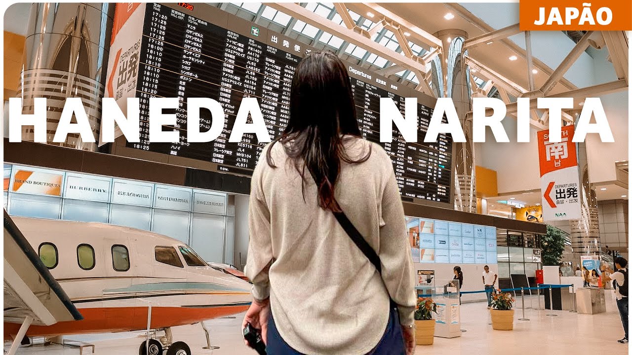 AEROPORTO NARITA E HANEDA EM TÓQUIO: COMO SAIR DO AEROPORTO NO JAPÃO