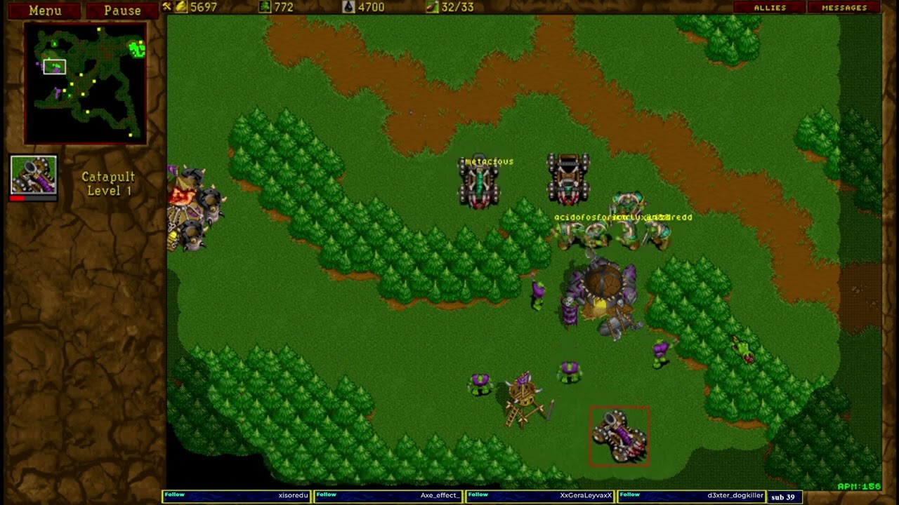 Warcraft 2 Garden of War 1v1 u8t3io3p vs shotgun
