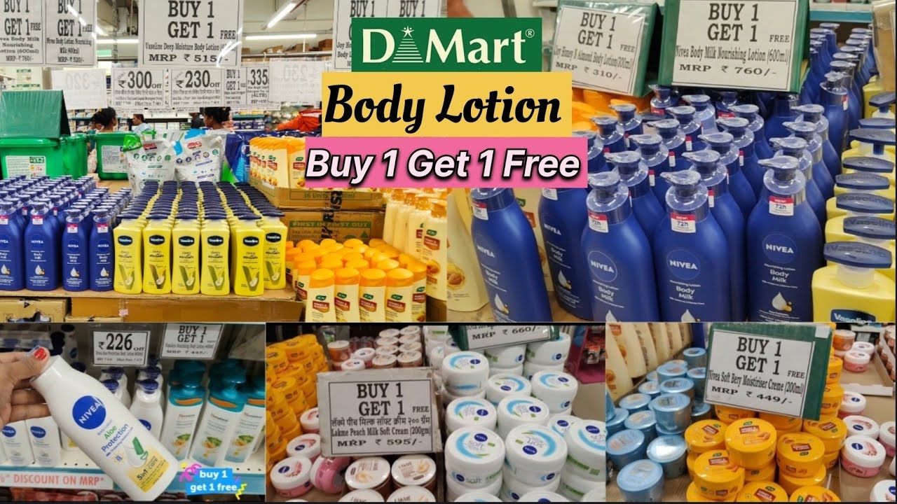🔥DMart Body Lotion offer l Buy 1 Get 1 Free l Winter Skincare Sale🌸