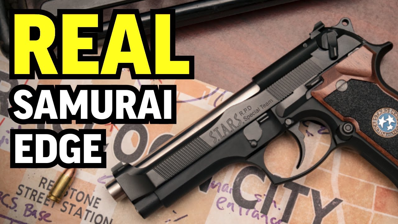 (REAL) Beretta 92F SAMURAI EDGE - Resident Evil Pistol -