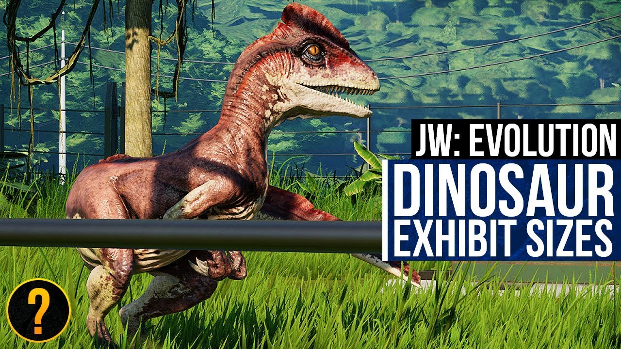 A Visual Guide To Dinosaur Exhibit Requirements In Jurassic World: Evolution