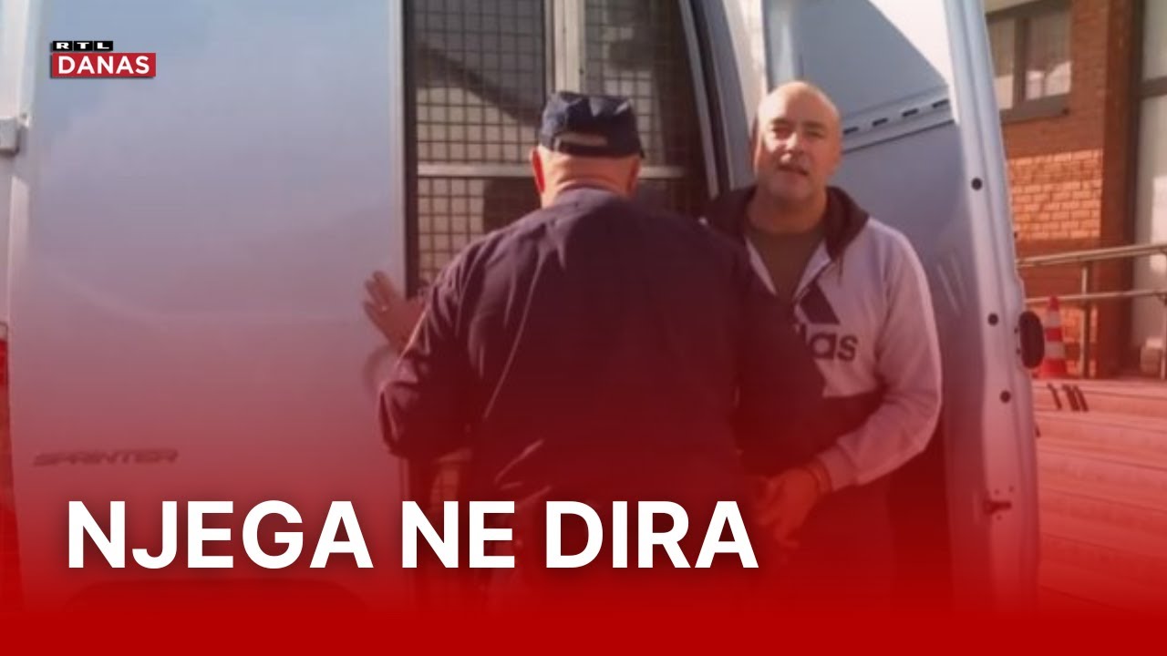 Ovo morate pogledati još jednom! S lisicama na rukama, Lučić zapjevao s osmijehom na licu| RTL Danas