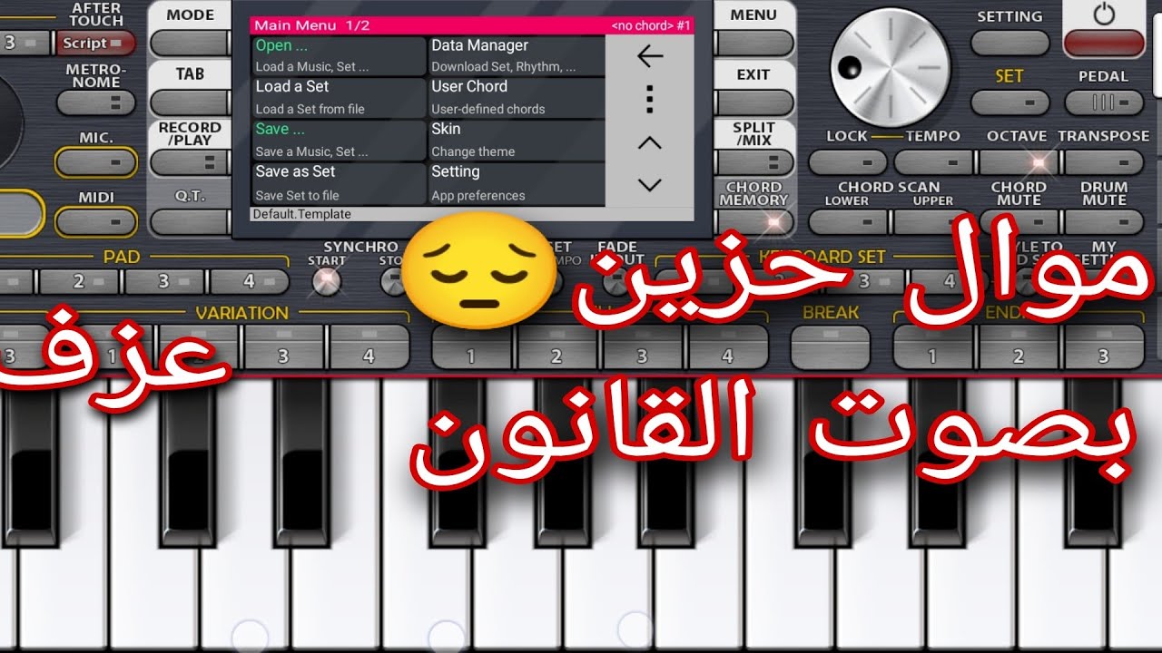 عزف موال قانون حزين عراقي | ORG 24